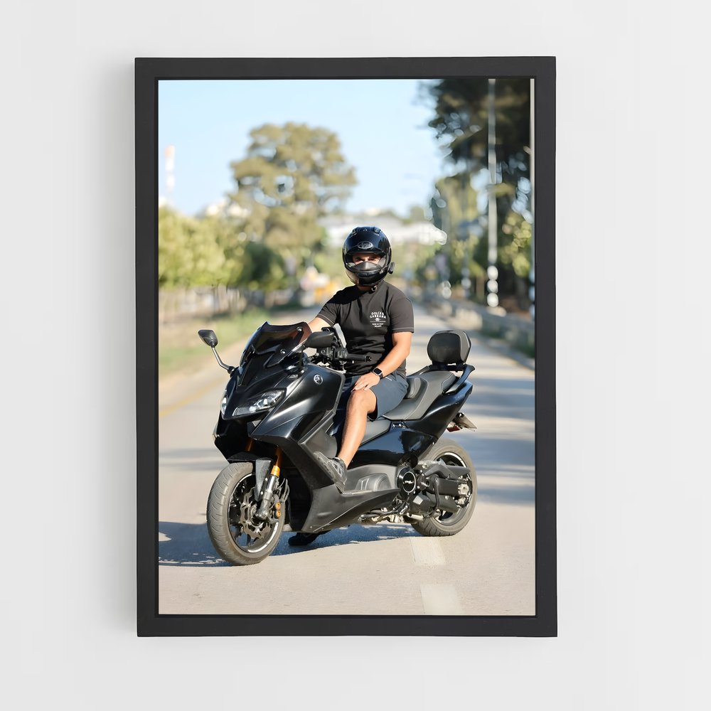 Poster Tmax éclatant – affiche Yamaha (vue 2)